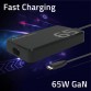 Φορτιστής για 65W GaN Super Fast SLIM | PD | 5-20V | 3.25A | USB-C 3.1 | Laptop | MacBook | Smartphone|, Qoltec