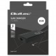 Φορτιστής για 65W GaN Super Fast SLIM | PD | 5-20V | 3.25A | USB-C 3.1 | Laptop | MacBook | Smartphone|, Qoltec