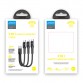  Καλώδιο  3 σε 1 USB – Lightning / USB Type C / micro USB 3,5A 15cm, JOYROOM
