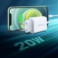 Φορτιστής USB Typ C Power Delivery 3.0 Quick Charge 4.0+ 20W 3A, UGREEN (60450)