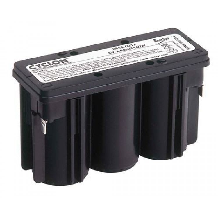 Μολύβδου, 6V, 2.5Ah, Monobloc, EnerSys Cyclon