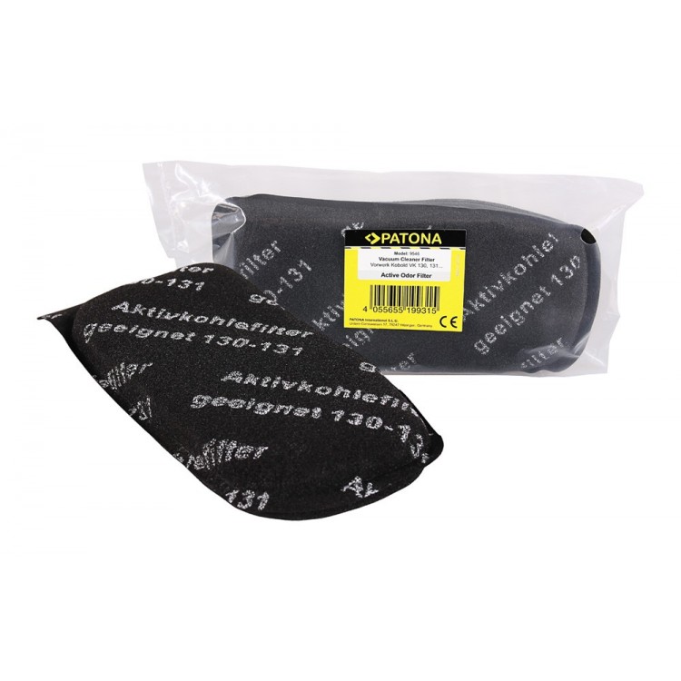 PATONA activated carbon filter f. Vorwerk Kobold VK130 VK131