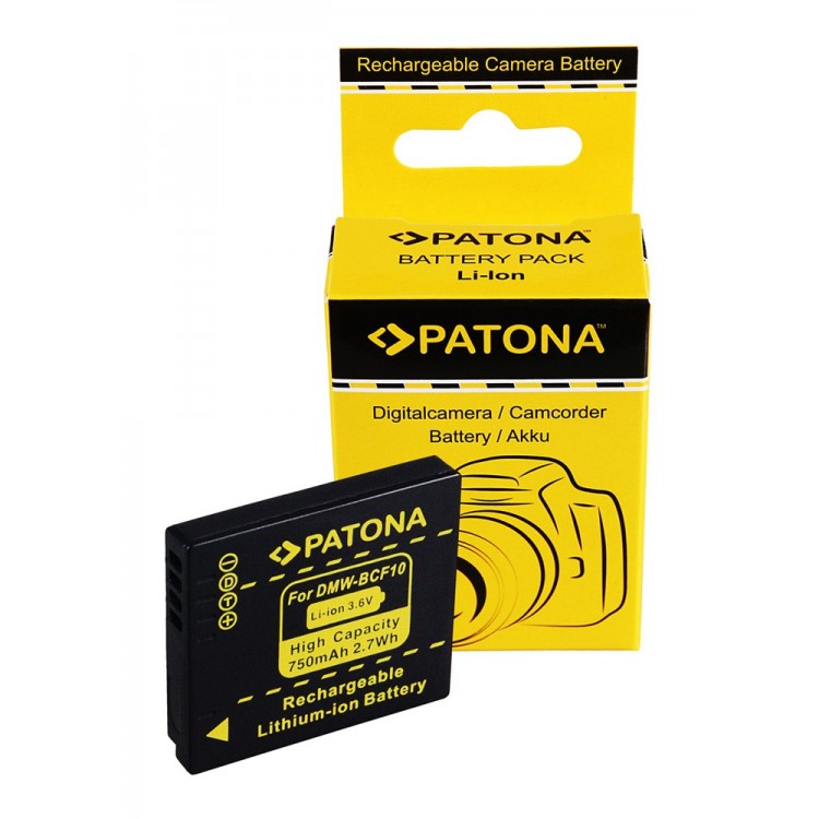 Battery f. PANASONIC DMC-FT1 FS7 FS25 FX40 FX550