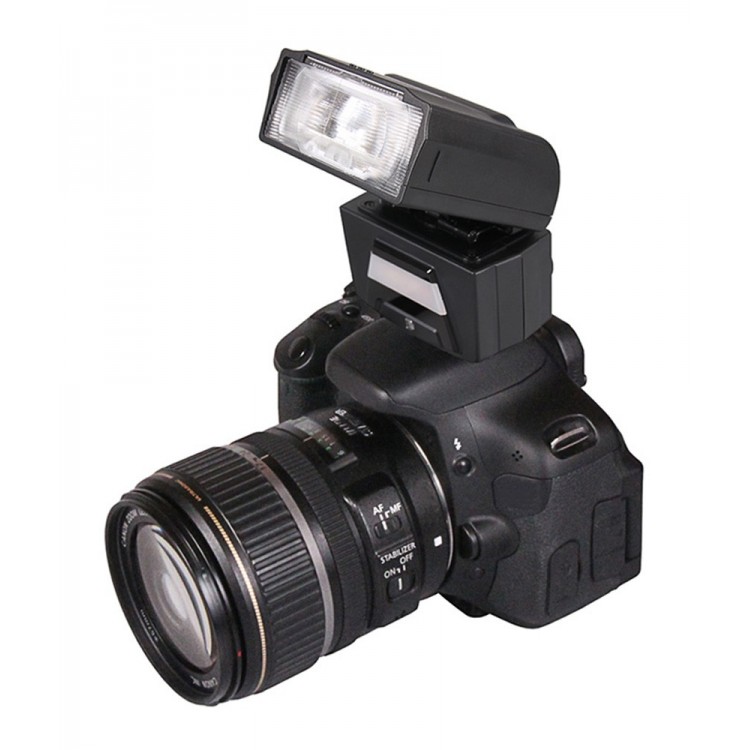 PATONA digital TTL-motorzoom Flash FK40 with integrated video light f. Sony