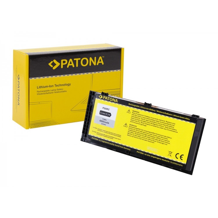 PATONA Battery f. Dell Precision M4600 M-4600 M4700 M-4700 M6600 M-6600