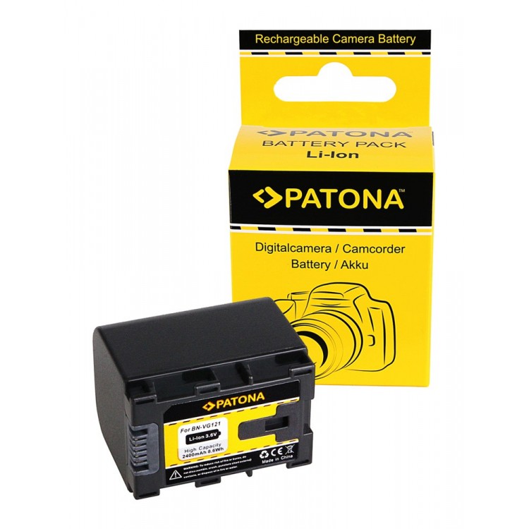 PATONA Battery f. JVC BN-VG121 BN-VG121AC BN-VG121E BN-VG121EU GZ-GX1