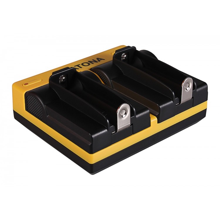 Φορτιστής 18650 για δυο (2) μπαταρίες, USB, PATONA