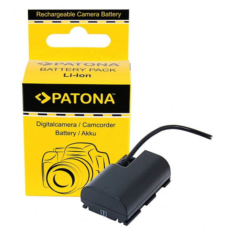 PATONA D-TAP Input Battery Adapter for Canon LP-E6 LP-E6N LP-E6NH XC10 EOS R EOS 80D 7D 70D 6D 60D