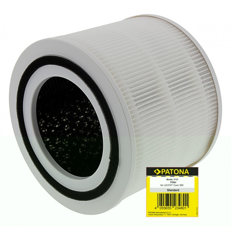 Φίλτρο HEPA συμβατό για LEVOIT Core 300 Core P350 Core 300-RAC PATONA