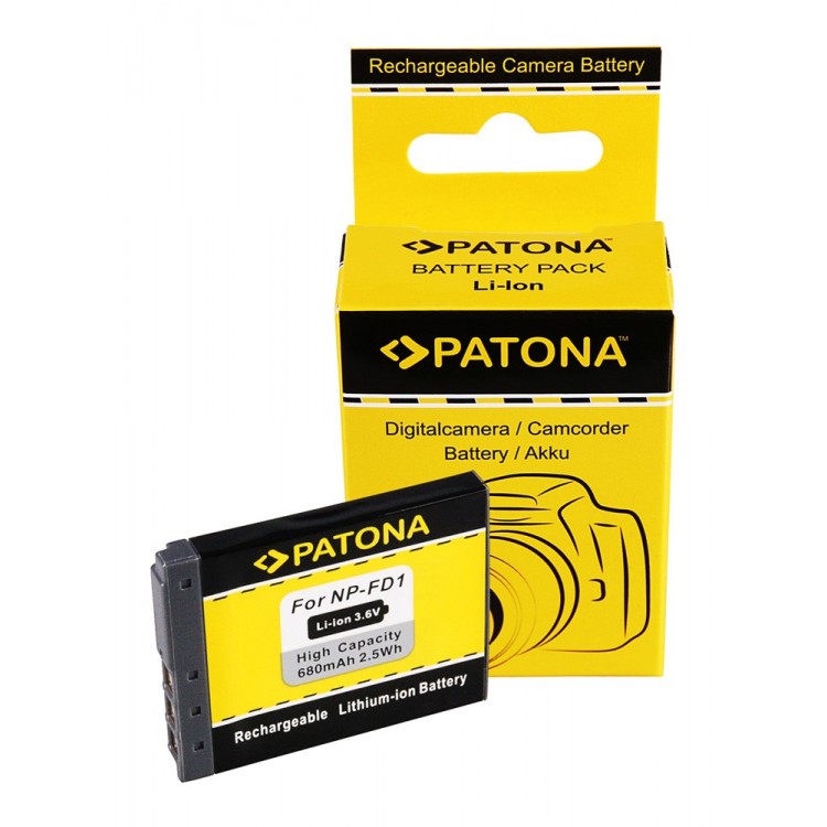 PATONA Battery f. Sony DSC-T200 DSC-T70 DSC-T2 NP-BD1 NPBD1 NP-FD1