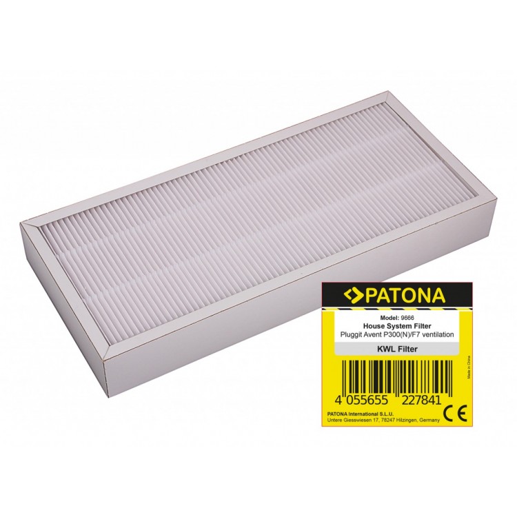 Φίλτρο συμβατό για  ventilation unit Pluggit Avent P300 (N) F7 PATONA
