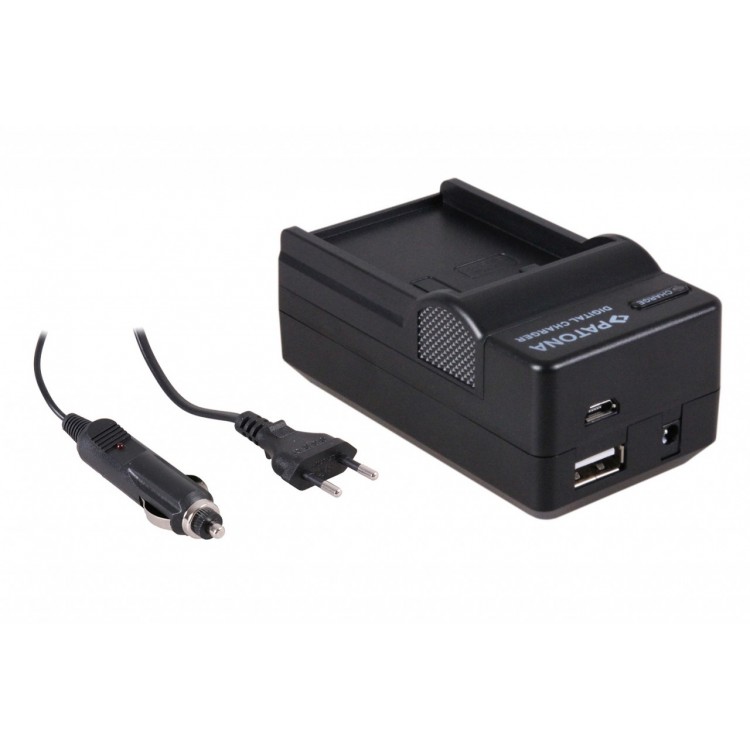 PATONA 4in1 Charger for Nikon EN-EL2 Coolpix SQ 3500 2500