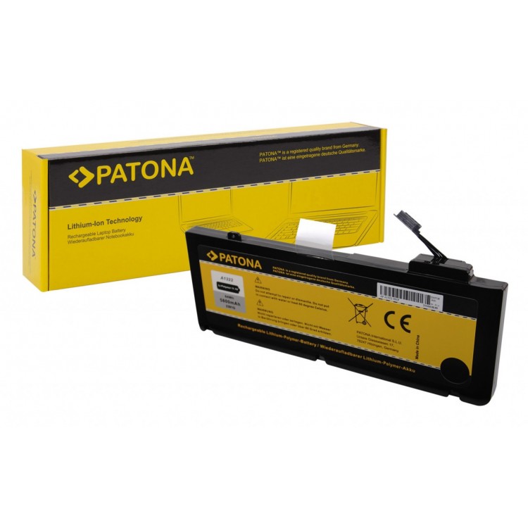 PATONA Battery f. Apple A1322 MacBook Pro 13 13" A1278 (2009 Version) 13" A1322