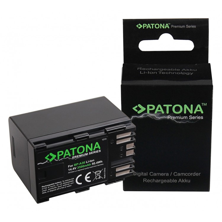 PATONA Premium Battery f. Canon BP-A30 EOS C200 C200B C220B C200 PL C300 Mark II CA-CP200L