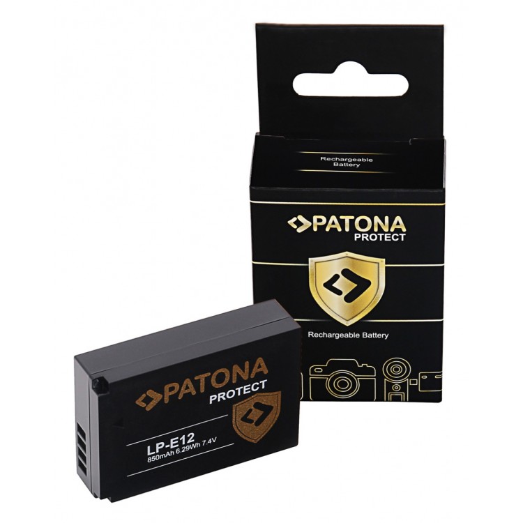 PATONA PROTECT Battery f. Canon EOS M50 EOS-M50 LP-E12