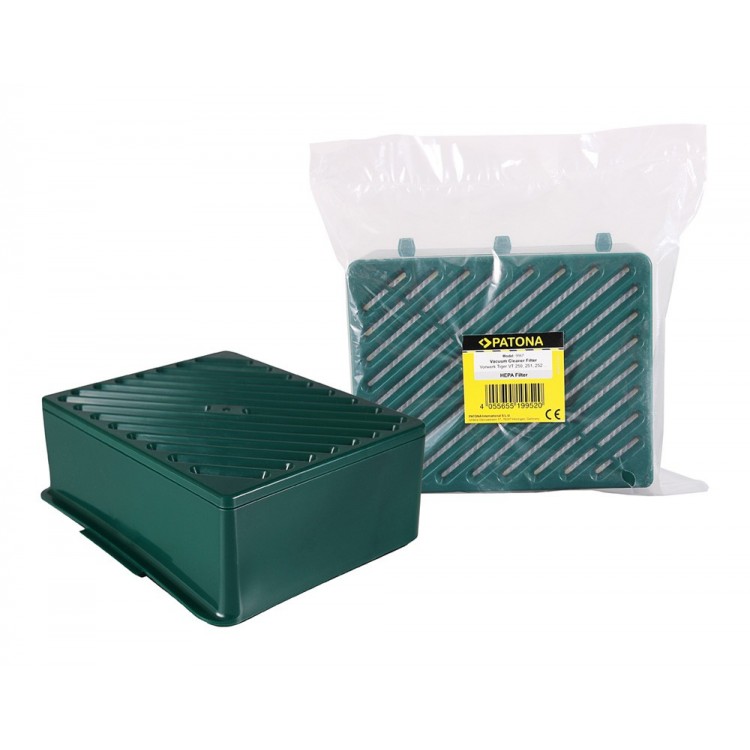 PATONA Hepa active filter system f. Vorwerk Tiger VT250 VT251 VT252