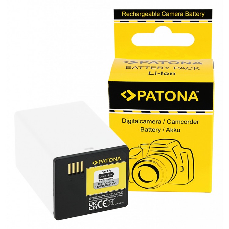 PATONA Battery f. Arlo A-7A A-14 Pro 3 Pro 3 Light Pro 4 Pro 4X GO2 FB-1001 2 GB VML2030 Ultra 2