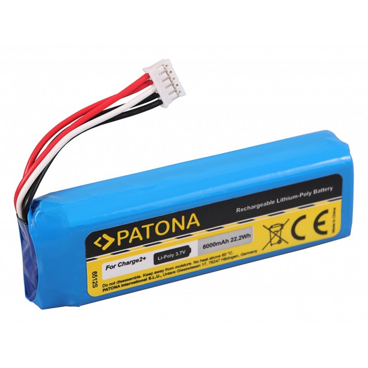 PATONA Battery f. JBL Charge 2+ 2 Plus MLP912995-2P