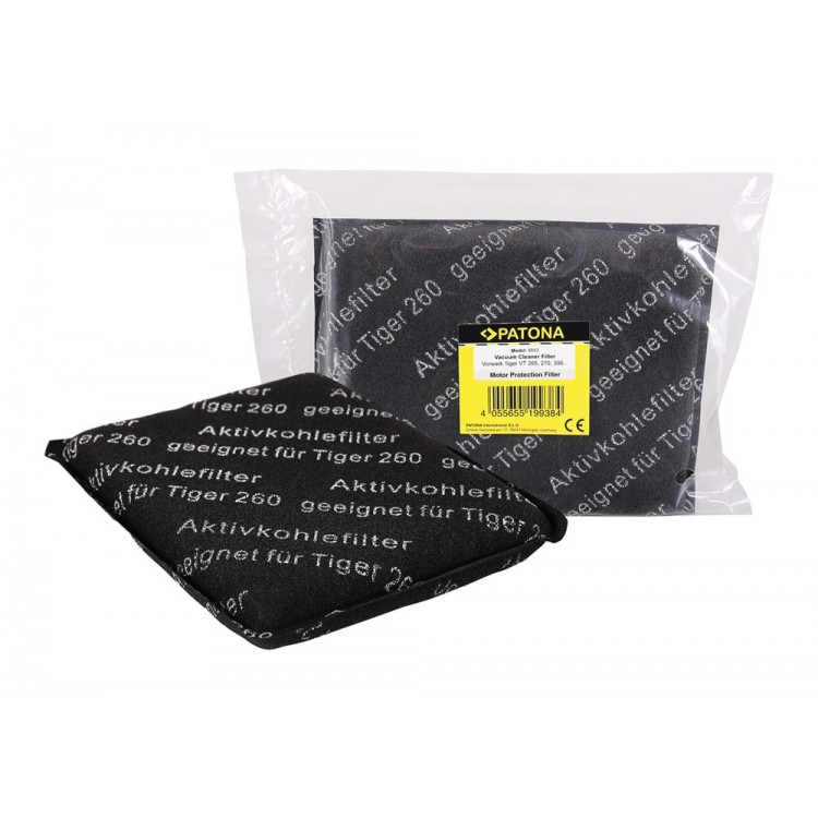 PATONA motor protection filter f. Vorwerk Tiger VT265 VT270 VT300