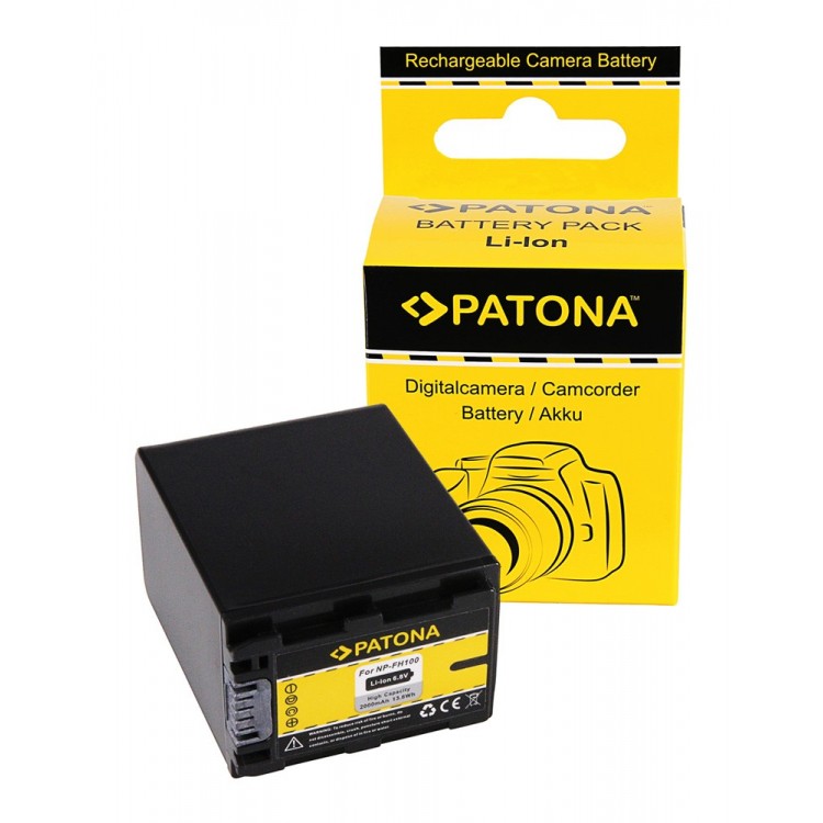 PATONA Battery f. Sony NP-FH100 NP-FP30 NP-FP50 NP-FP51 NP-FP60 NP-FP61