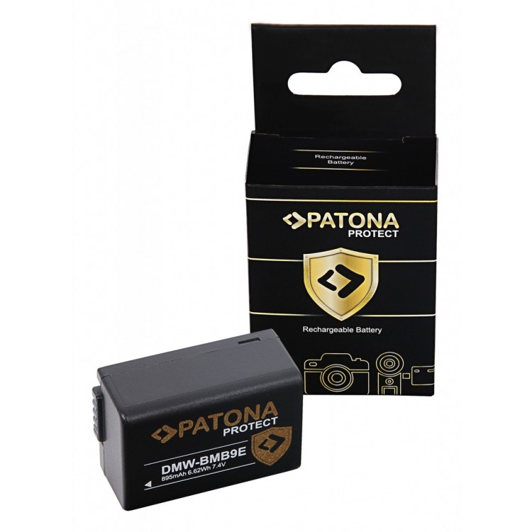 PATONA PROTECT Battery f. Panasonic DMC-FZ40 FZ45 FZ 48 FZ100 BMB9