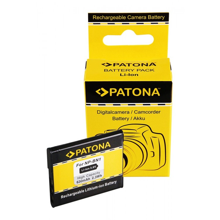 PATONA Battery f. Sony NP-BN1 NPBN1 DSC-WX5 TX5 TX7 TX9 T99 Sony BN1