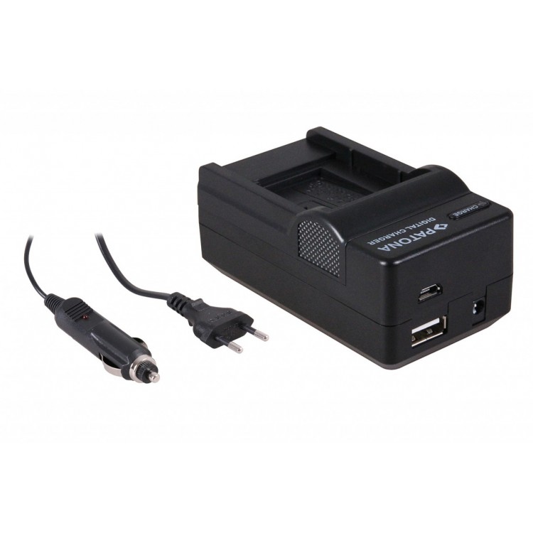 PATONA 4in1 Charger f. Nikon Coolpix S550 S560 EN-EL11 ENEL11