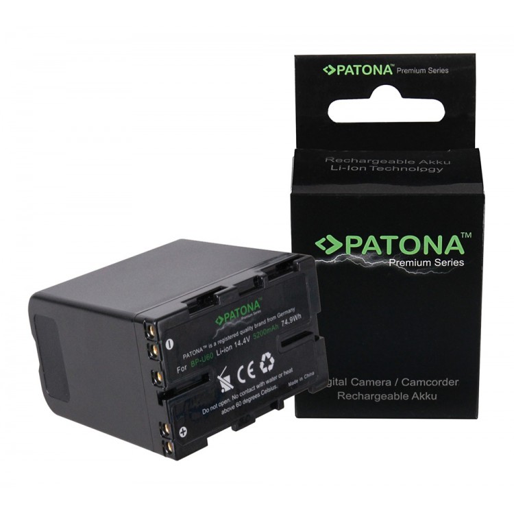 PATONA Premium Battery f. Sony BP-U60 PMW-EX1 EX3 F3 F3K F3L PMW-150