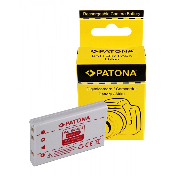 Battery f. NIKON EN-EL5 COOLPIX 3700 4200 5200 7900 P5000