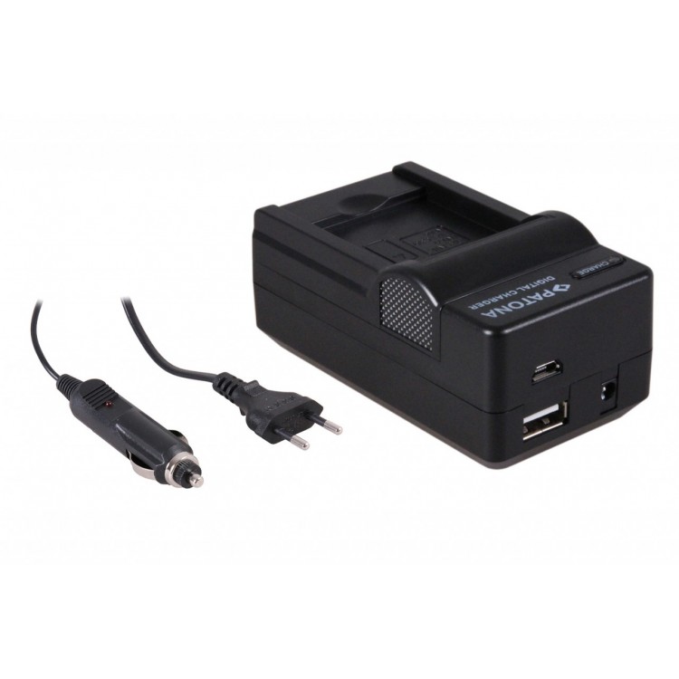 PATONA 4in1 Charger for Nikon EN-EL19 Coolpix S2500 S4100 S3100