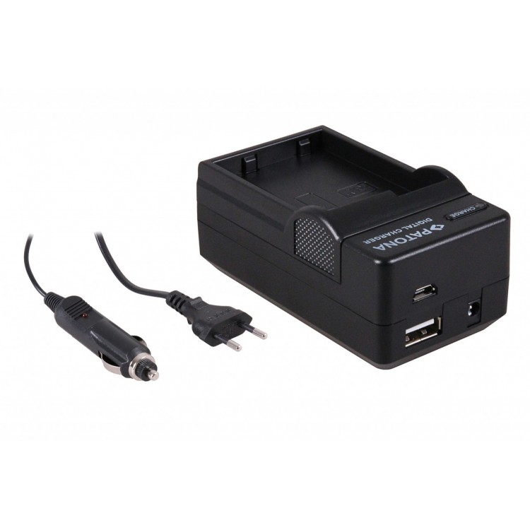 PATONA 4in1 Charger for Nikon EN-EL15 D7000