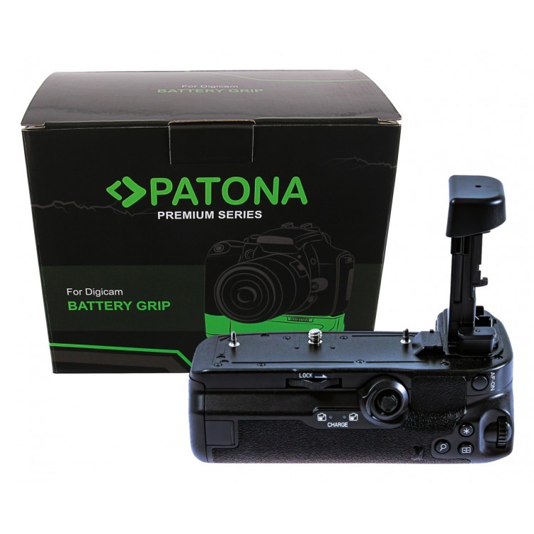 PATONA Premium Battery Grip BG-R10 for Canon EOSR5 for 2 x LP-E6NH LP-E6N or LP-E6 Batteries incl. wireless control