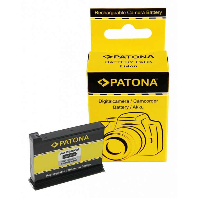 PATONA Battery f. Insta360 One X2 IS360X2B for 360° Cam