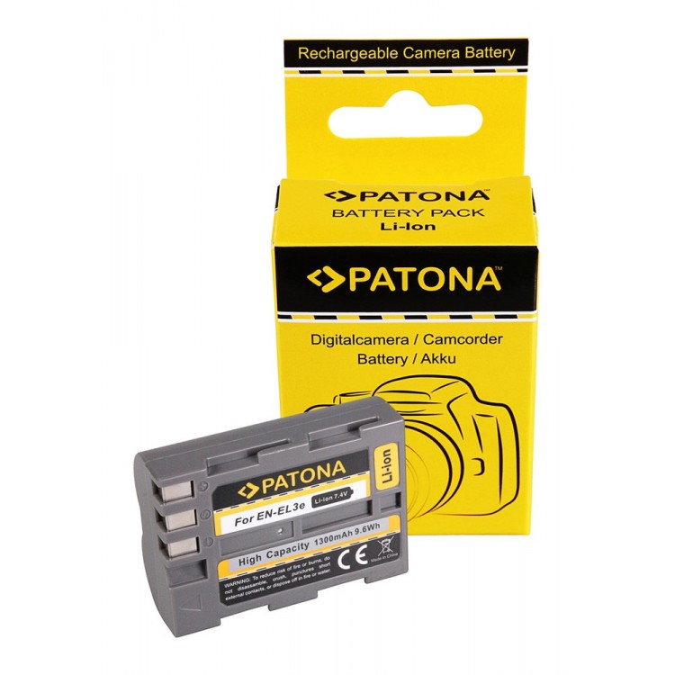 Battery f. NIKON D700 D300 D200 D100 D80 D70 D50 EN-EL3e