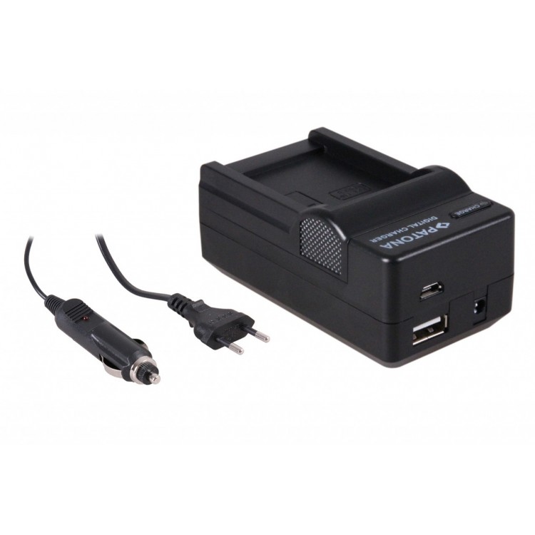 PATONA 4in1 Charger for NIKON-Battery EN-EL8, Nikon COOLPIX S1