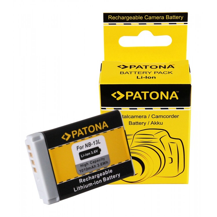 PATONA Battery for Canon NB-13L Canon PowerShot G7 X