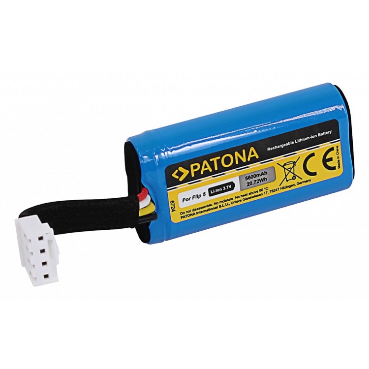PATONA Battery f. JBL Flip 5 088796 088772 088789
