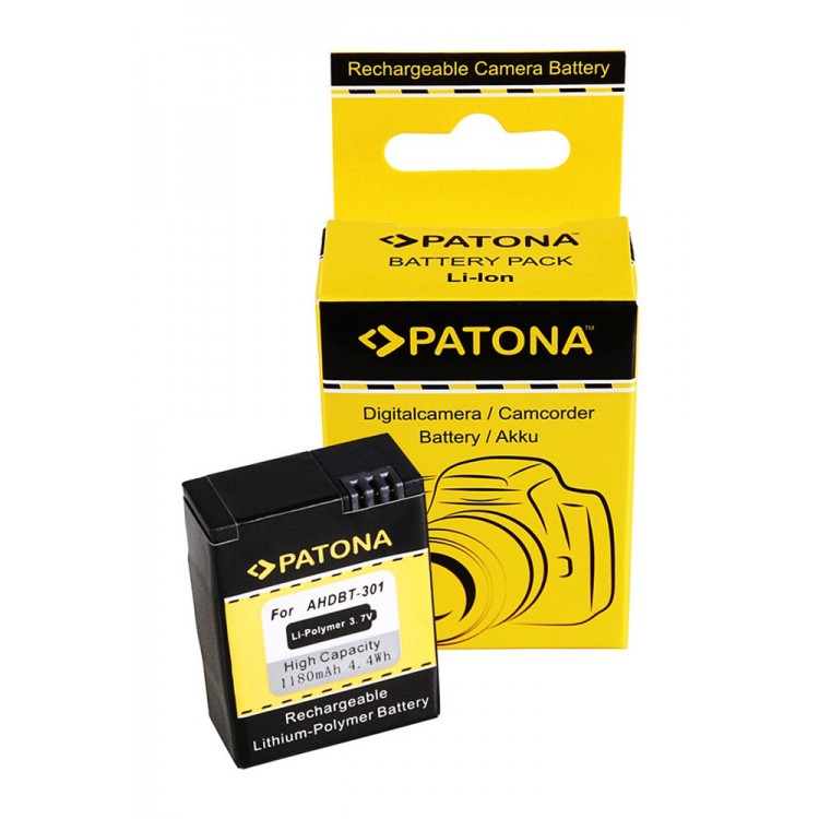 PATONA Battery for GoPro HD Hero 3 AHDBT-201 AHDBT-301 AHDBT201 AHDBT301