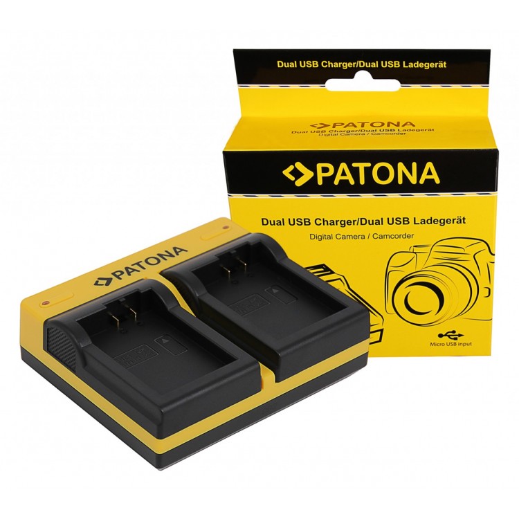 PATONA Dual Charger f. Nikon EN-EL25 Z30 Z50 Z fc