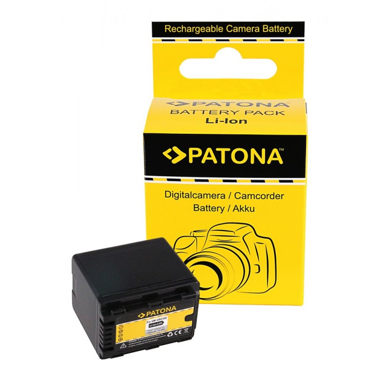 PATONA Battery f. Panasonic VW-VBK360 VBK360 VBK 360 +RESTLAUFANZEIGE