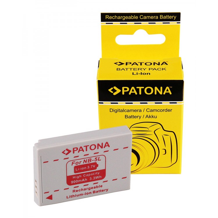 Battery for Canon IXUS 800 IS 850 IS 900 Ti NB-5L NB5l