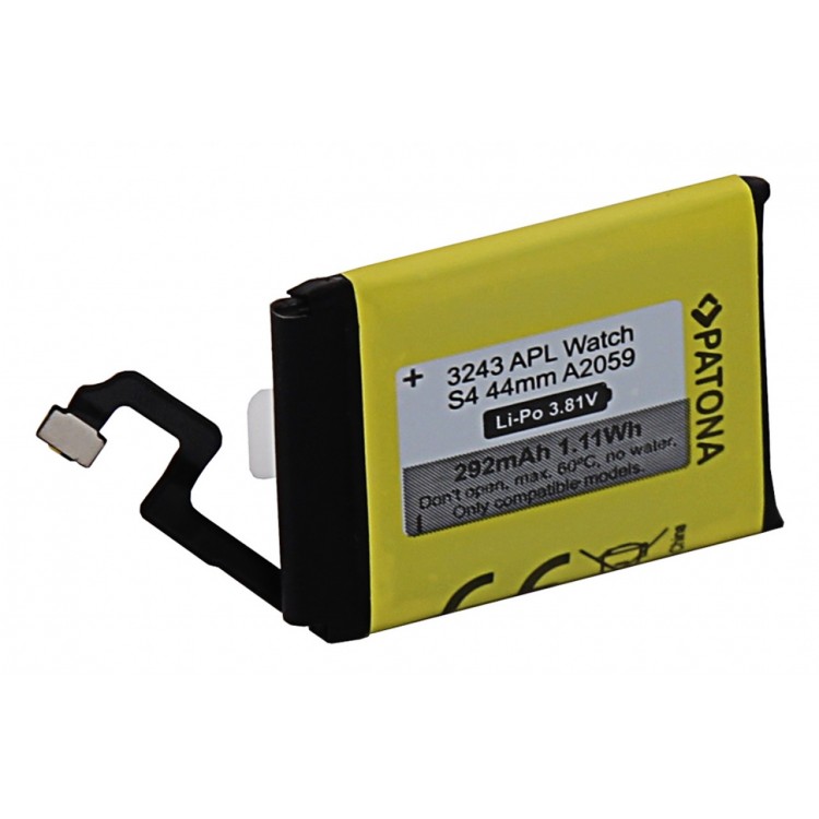 PATONA Battery f. Apple Watch Serie 4 44mm A2059