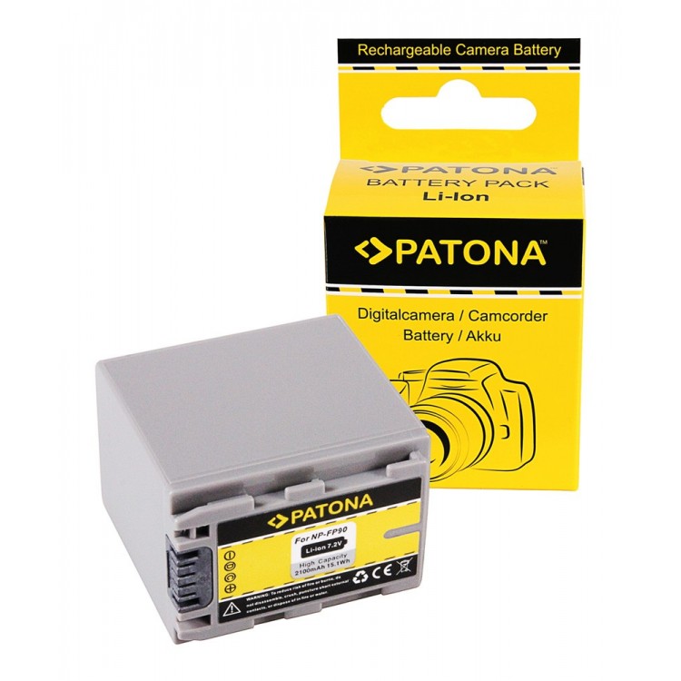 PATONA Battery f. Sony DCR-HC23 HC24 HC35 NP-FP60 FP70 FP90