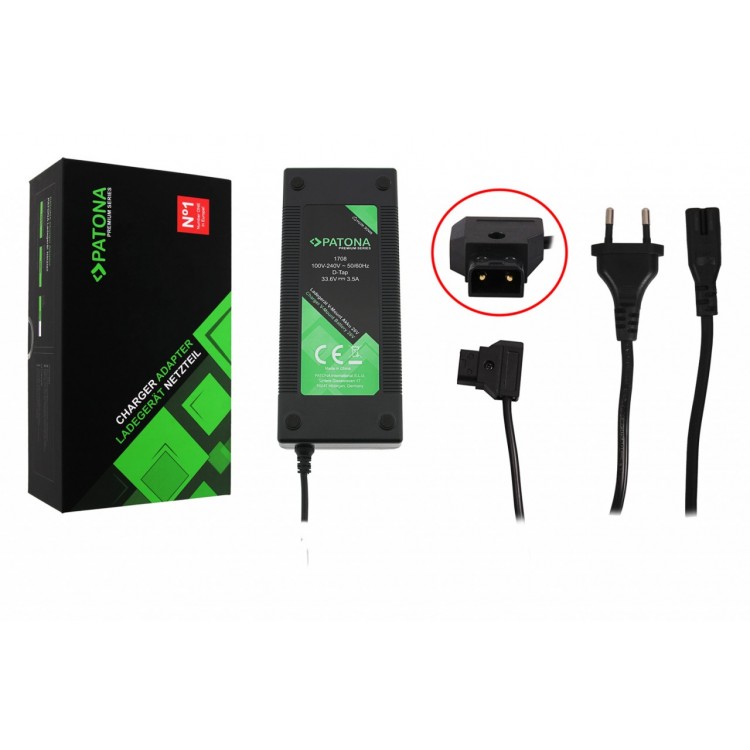 PATONA Premium D-Tap Charger 3,5,A for 26V V-Mount batteries