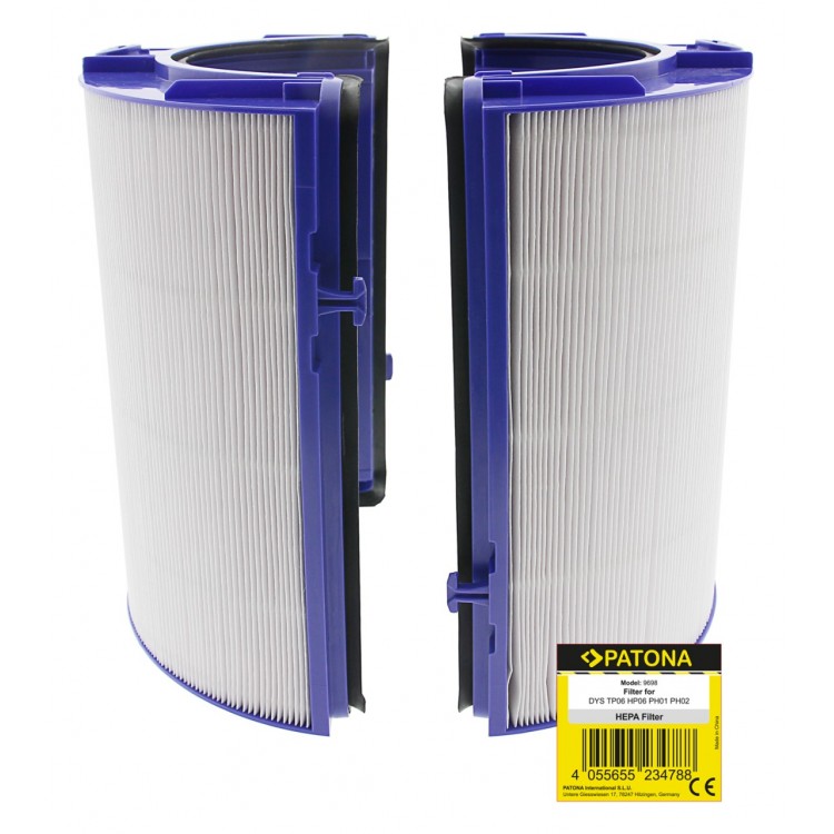 Φίλτρο HEPA συμβατό για Dyson Pure Cool TP06 TP07 TP08 Hot+Cool HP04 HP06 PATONA