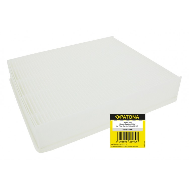 Φίλτρο συμβατό για G4 and F7 for ventilation system Vallox 90 MC SC SE PATONA