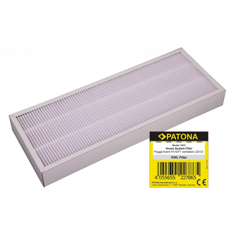 Φίλτρο συμβατό για eventilation unit Pluggit Avent P310 F7 Gert from 2013 PATONA