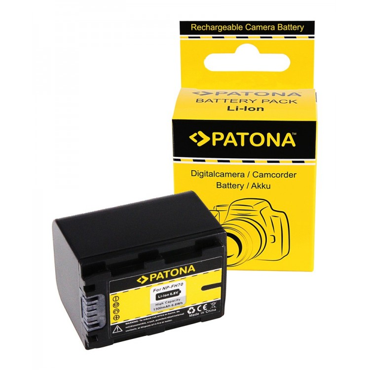 PATONA Battery f. Sony NP-FH70 NP-FH100 NP-FH30 NP-FH40 NP-FH50