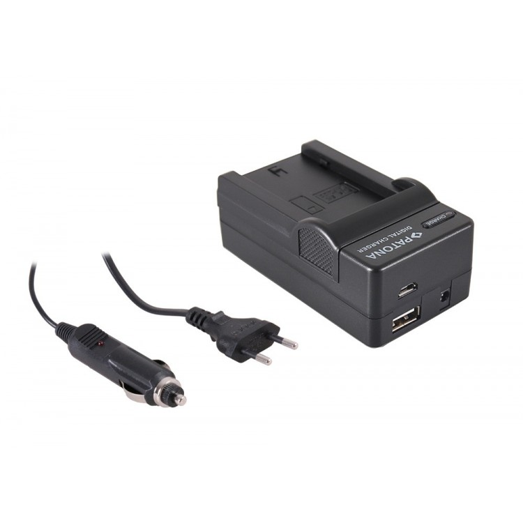 PATONA 4in1 Charger for Sony NP-FZ100 A7 III A7M3 Alpha 7 III A7 R III A7RM3 Alpha 7 R III A9 Alpha 9 FZ100