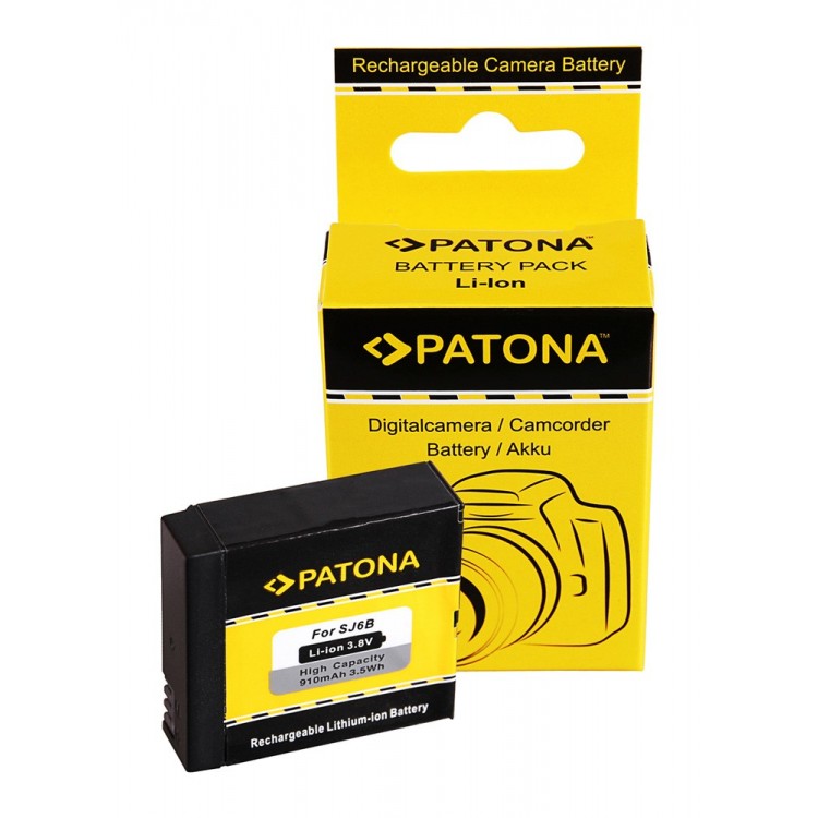 PATONA Battery f. SJCAM SJ6 Legend Black SJ6000